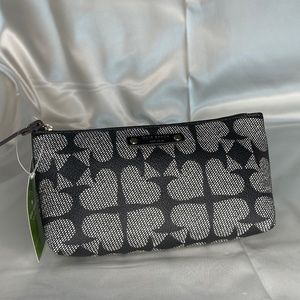 Kate Spade Little Shiloh Zippered Case, Iconic Spade Brand Print